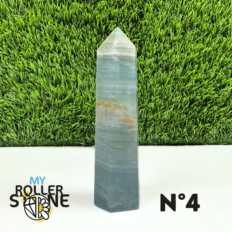 Blauer Onyx-Steinpunkt