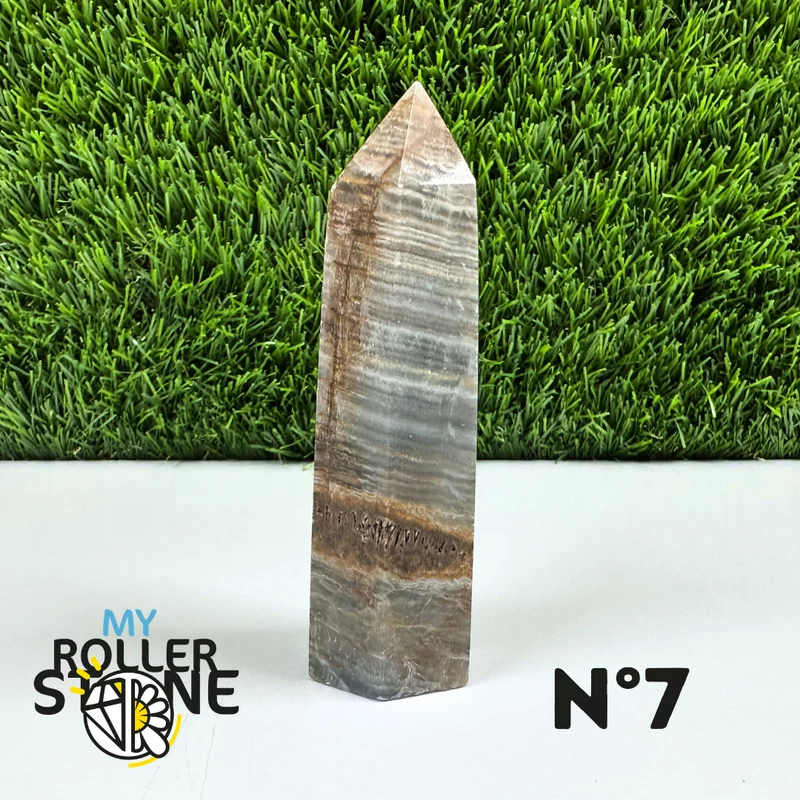Blauer Onyx-Steinpunkt