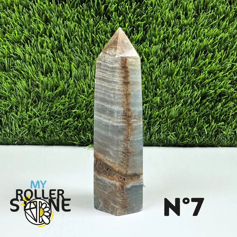 Blauer Onyx-Steinpunkt