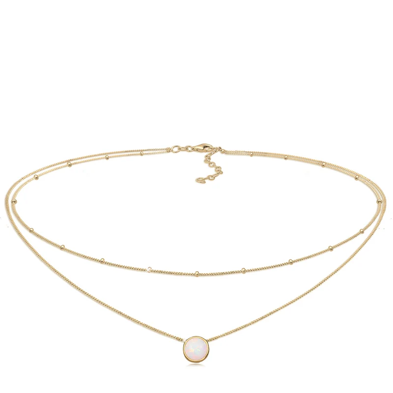 Choker | Opal (Weiß)