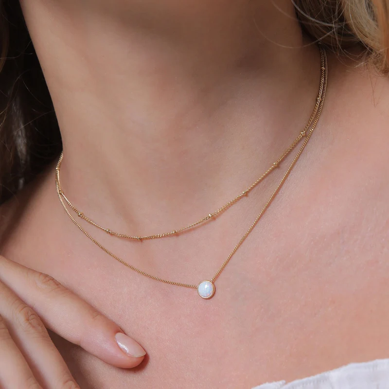 Choker | Opal (Weiß)