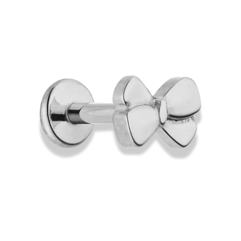 Simple Butterfly Labret Piercing - Titan