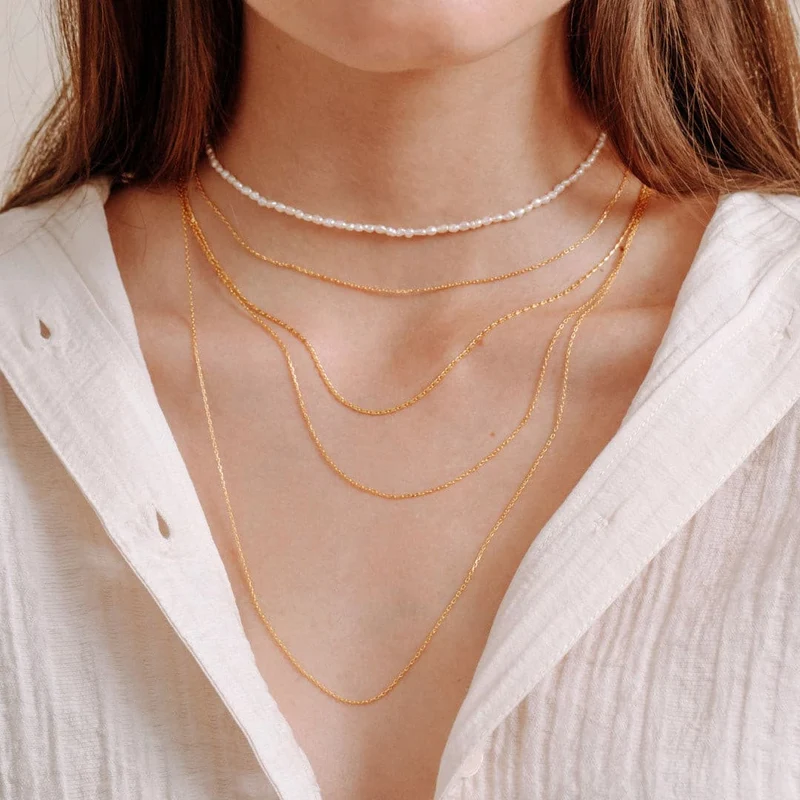 Simple Basic Chain Halskette