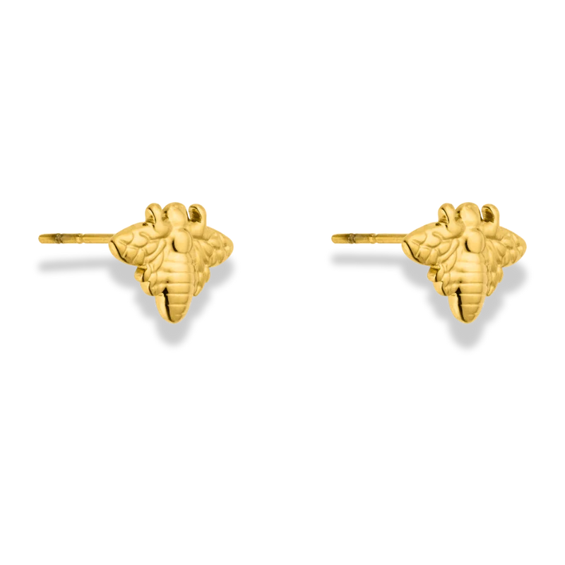 Golden Bee Ohrstecker 14K Vergoldet
