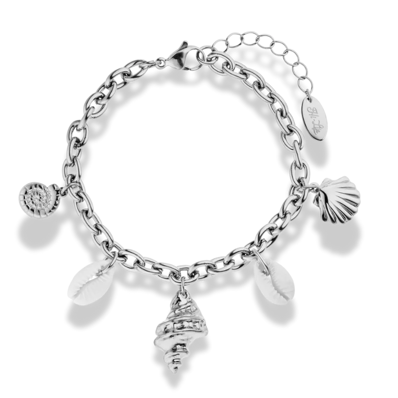 Beach Shell Armband 14K Vergoldet