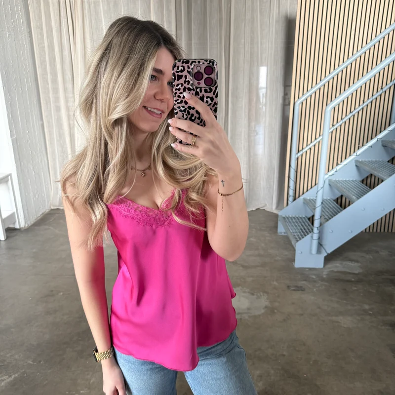 Shiny Top - Pinky