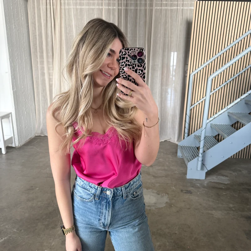 Shiny Top - Pinky