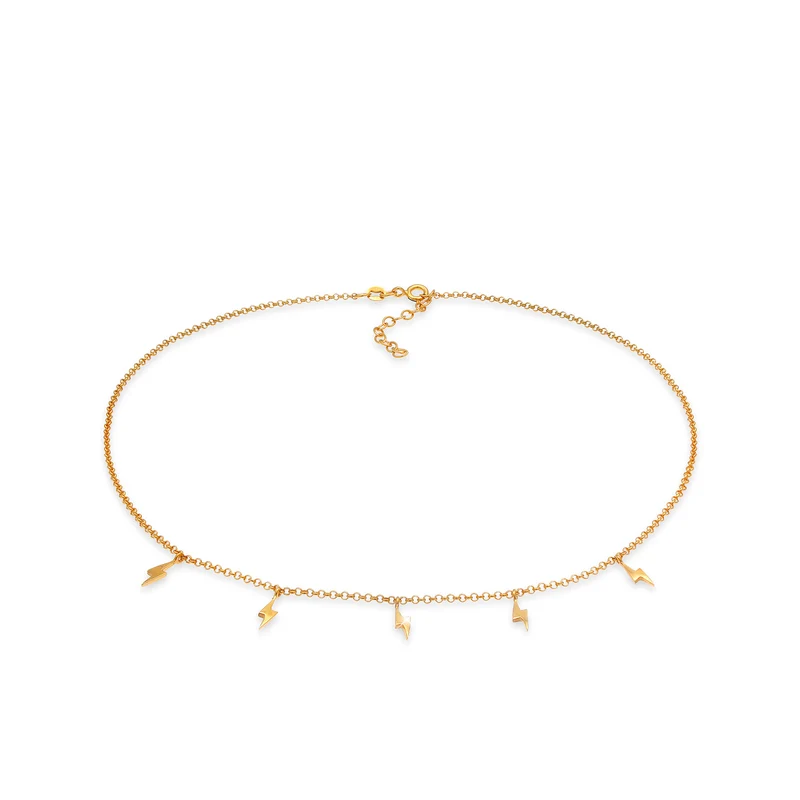 Lightning Choker & Ohrstecker Schmuck Set