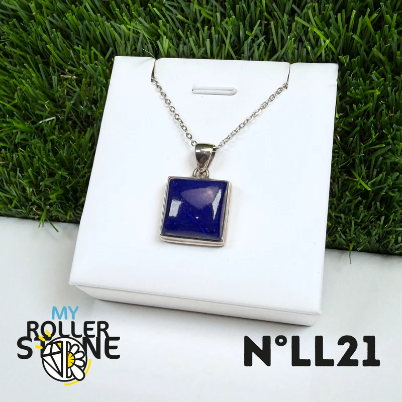 925 Silber Lapislazuli-Anhänger #21