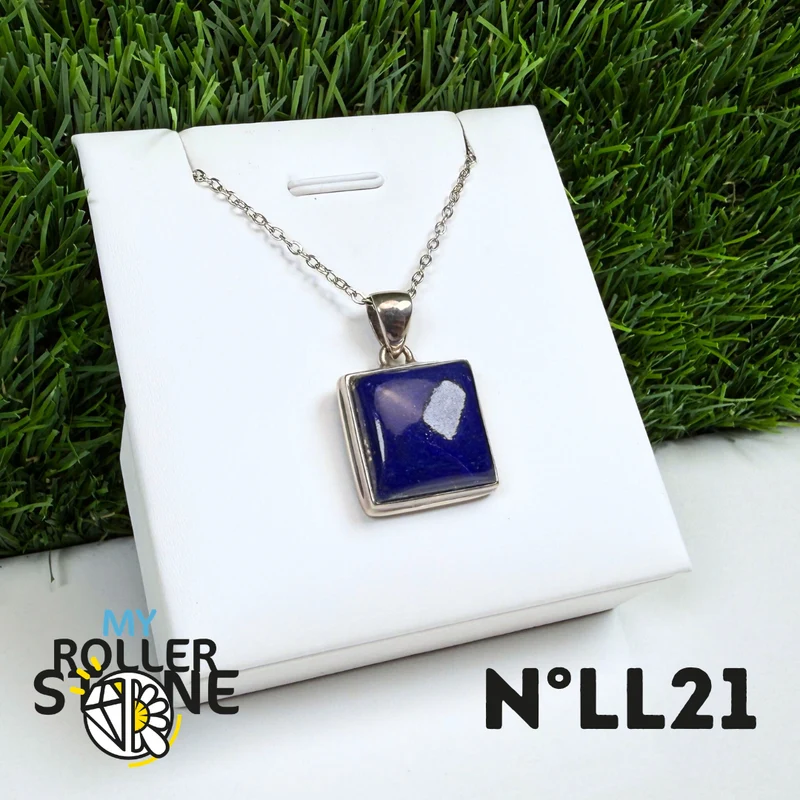 925 Silber Lapislazuli-Anhänger #21