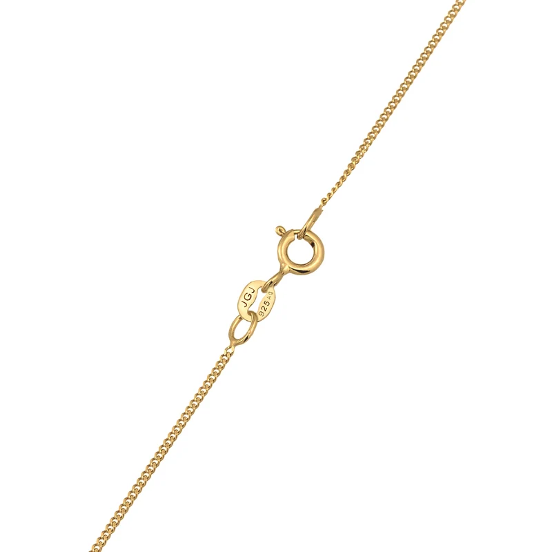 Halskette Plättchen | Opal Pink