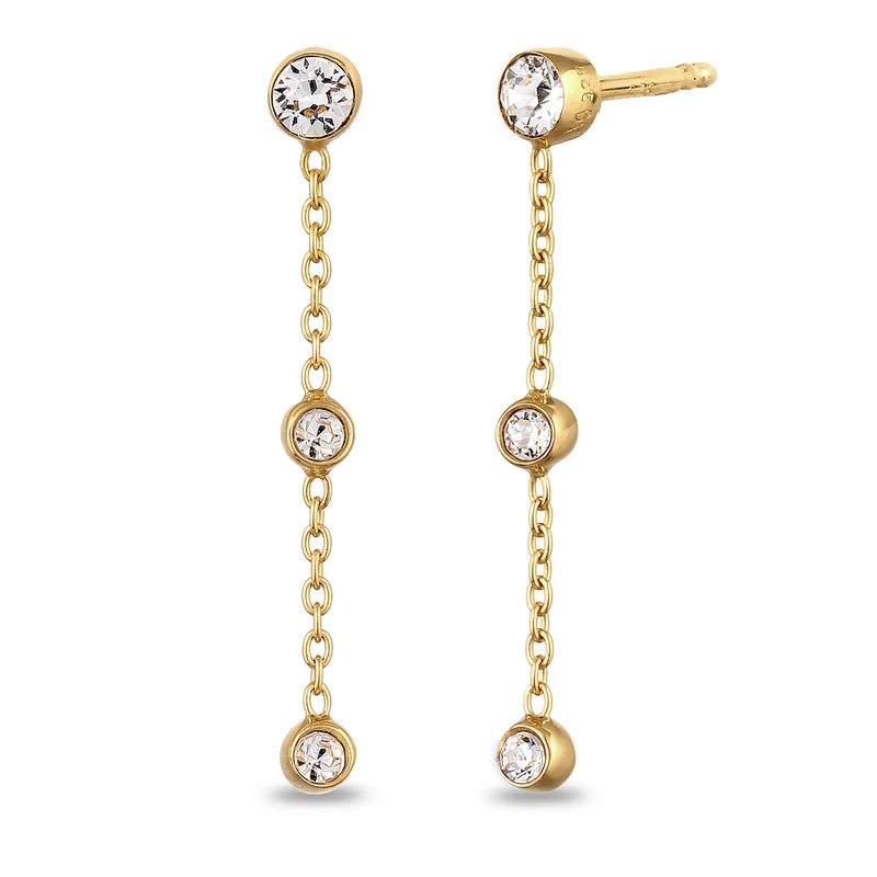 Ohrstecker | Mit Kristallen von Swarovski® (Weiß)