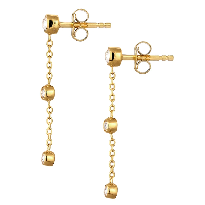 Ohrstecker | Mit Kristallen von Swarovski® (Weiß)