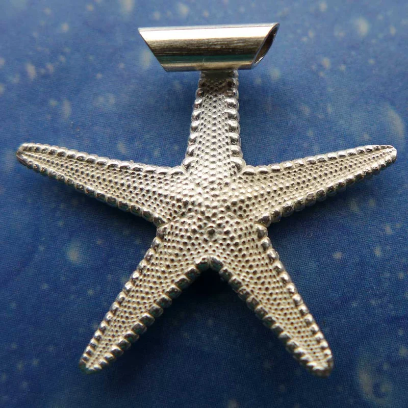 Seestern Anhänger Silber m