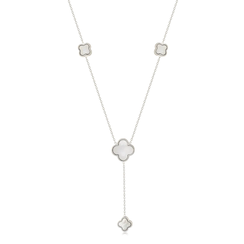 Perlmutt Lucky Leaf 2.0 Kette 14K Vergoldet