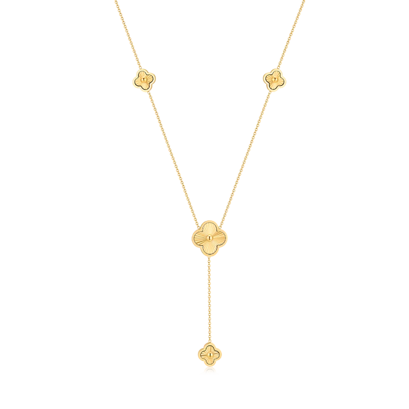 Golden Lucky Leaf Kette 2.0 14K Vergoldet