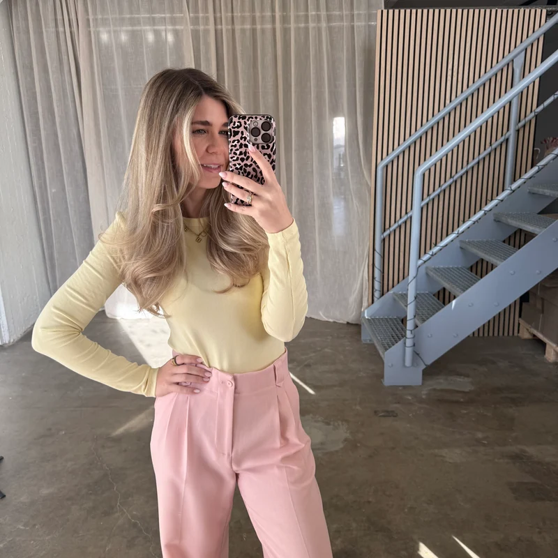 Basic Longsleeve Thick - Butter Yellow