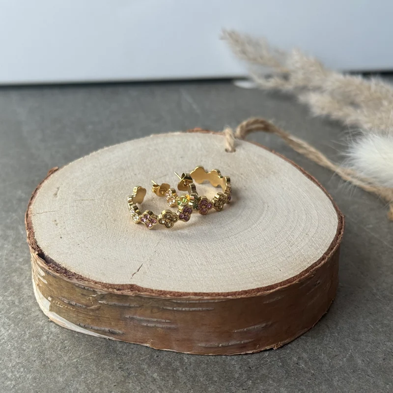 Small Grace Creolen I Gold