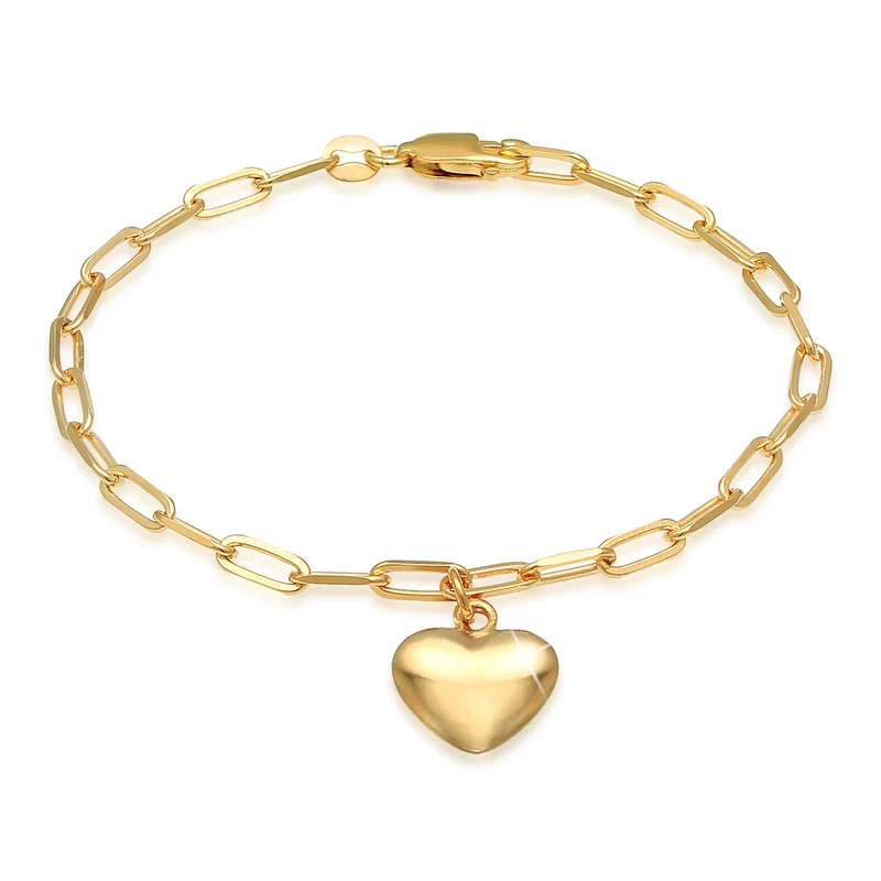 Glieder-Armband Herz