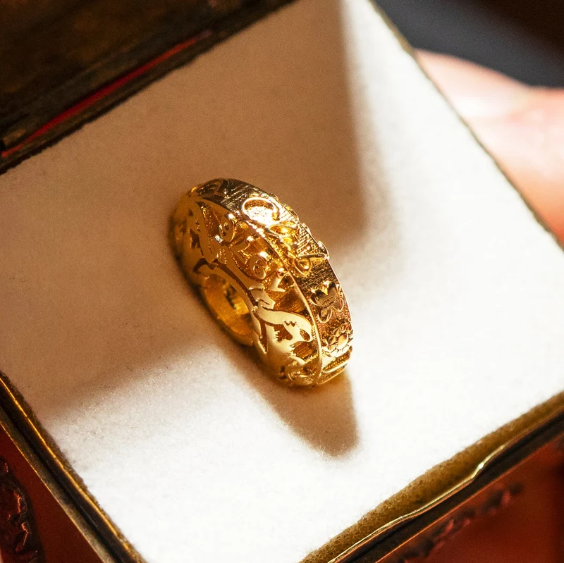 Trollbeads Club Coin - Limitierte Edition, 18k vergoldet
