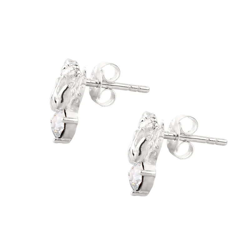 Ohrstecker Engel | mit Kristallen von Swarovski® (Weiß)