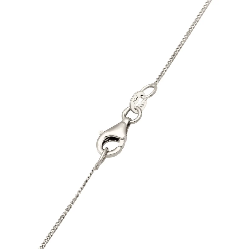 Halskette Stern | Laborgezüchteter Diamant (Weiß, 0.035 ct)