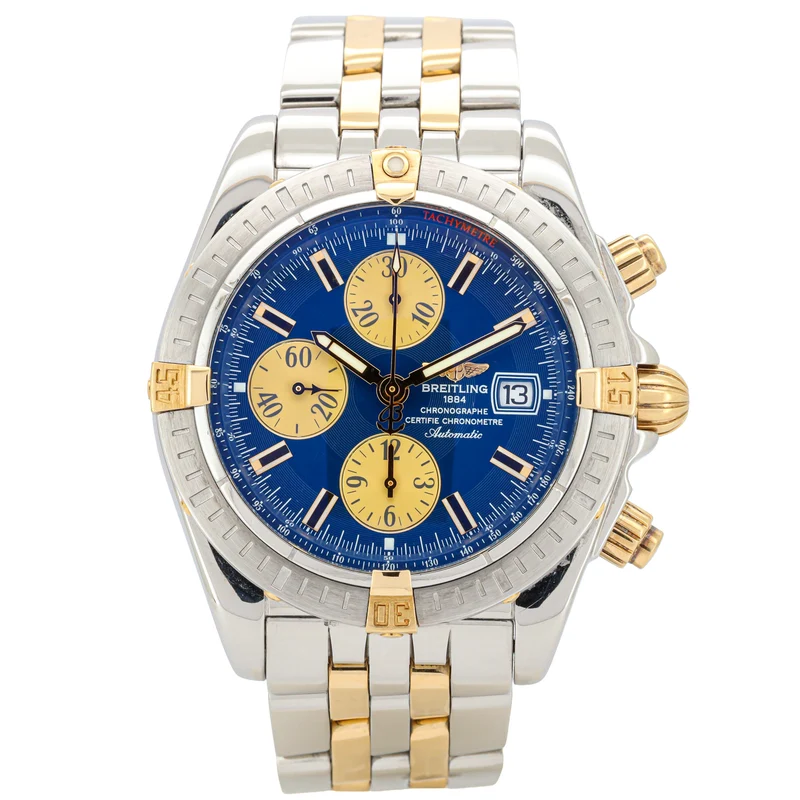 Breitling Chronomat Evolution 44mm Stahl/Gold B13356