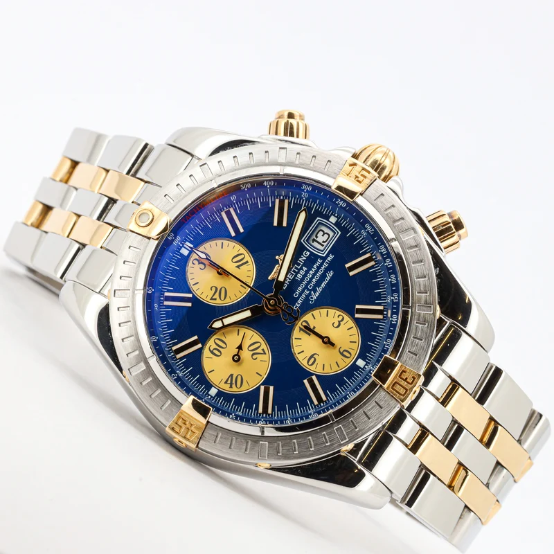 Breitling Chronomat Evolution 44mm Stahl/Gold B13356