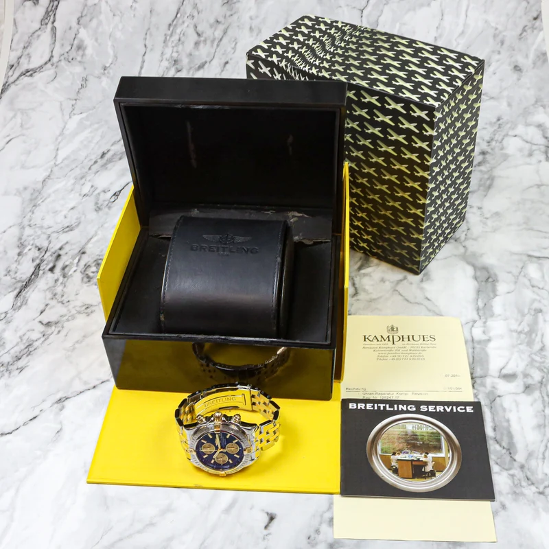 Breitling Chronomat Evolution 44mm Stahl/Gold B13356