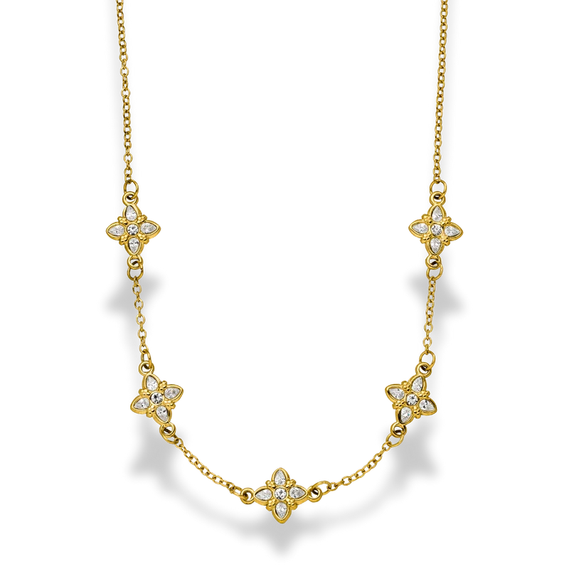 Crystal Dream Kette 14K Vergoldet