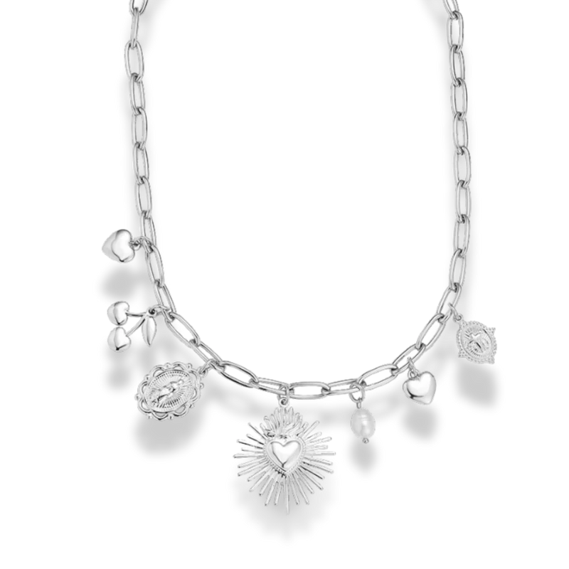 Holy Manifest Charm Kette 14K Vergoldet
