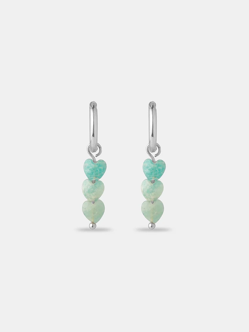 Love Droplets Sea Green Ohrringe