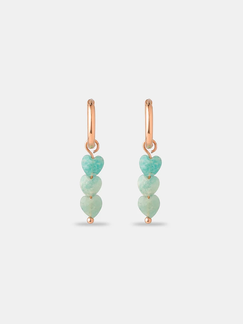 Love Droplets Sea Green Ohrringe