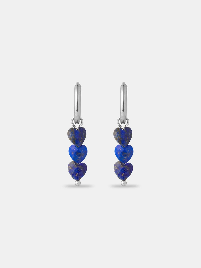 Love Droplets Blue Ohrringe