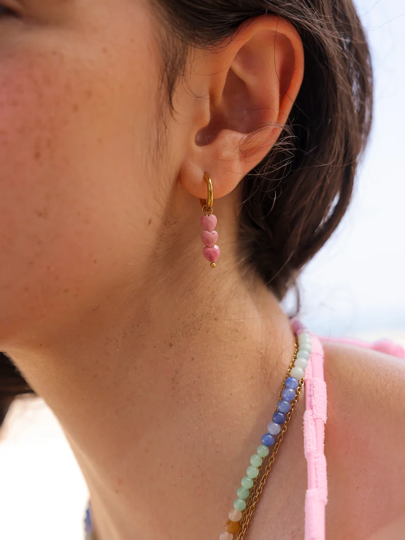 Love Droplets Pink Ohrringe