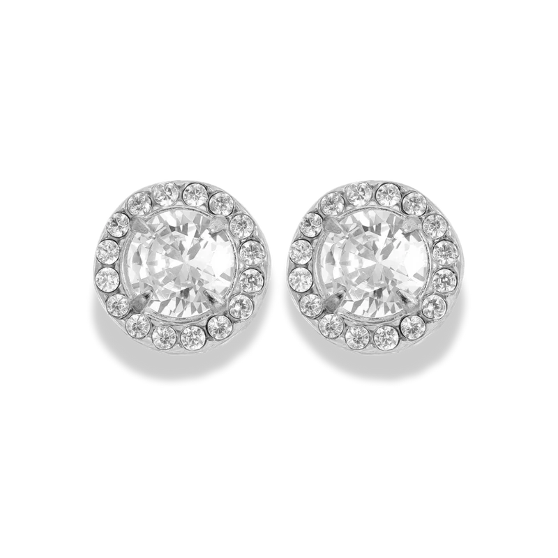 Crystal Elegance Ohrstecker 14K Vergoldet