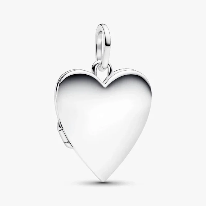 Engravable Openable Heart Tag Pendant