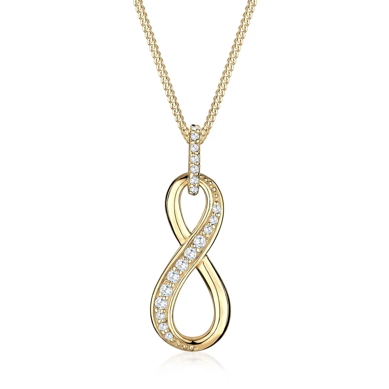 Fluid Infinity Halskette & Armband Schmuck Set