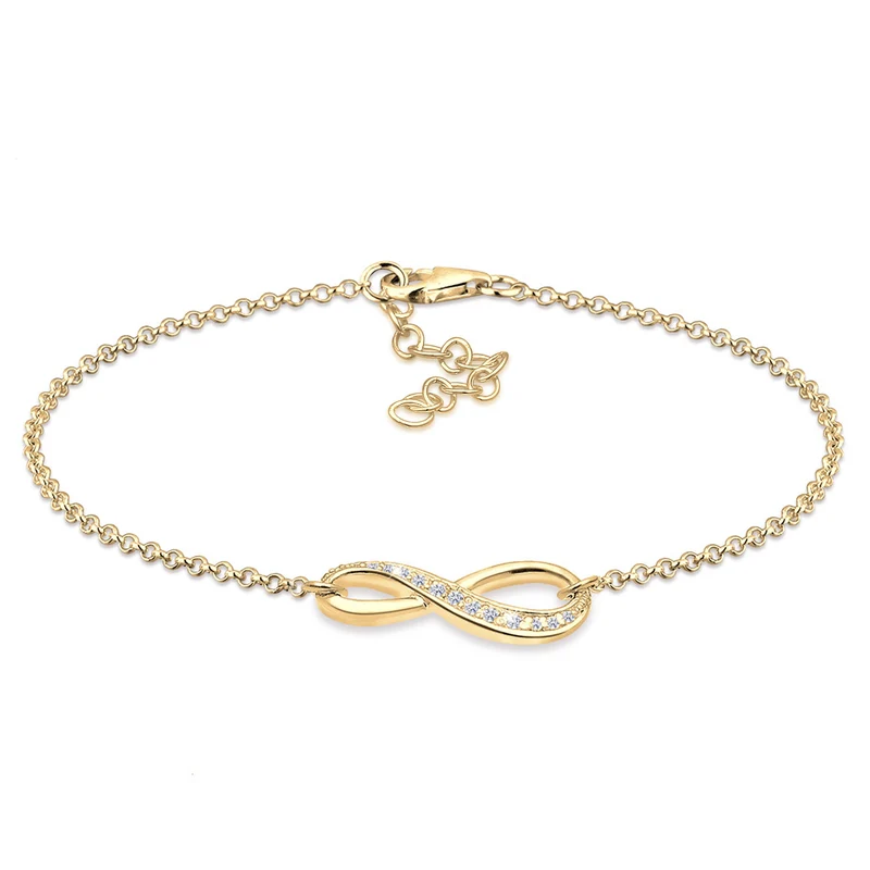 Fluid Infinity Halskette & Armband Schmuck Set