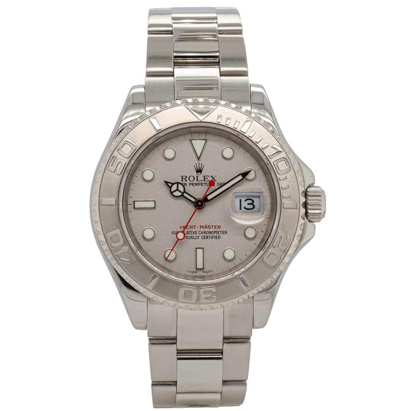 Rolex Yacht-Master 40 16622 Edelstahl/Platin Service Karte 04/22