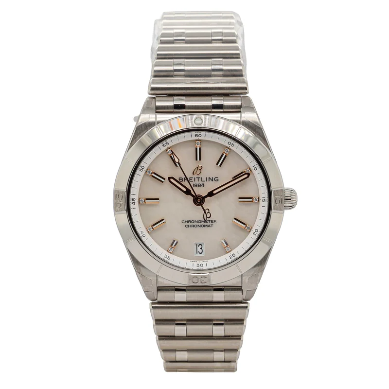 Breitling Chronomat 36 A103801 Ungetragen Perlmutt 2025