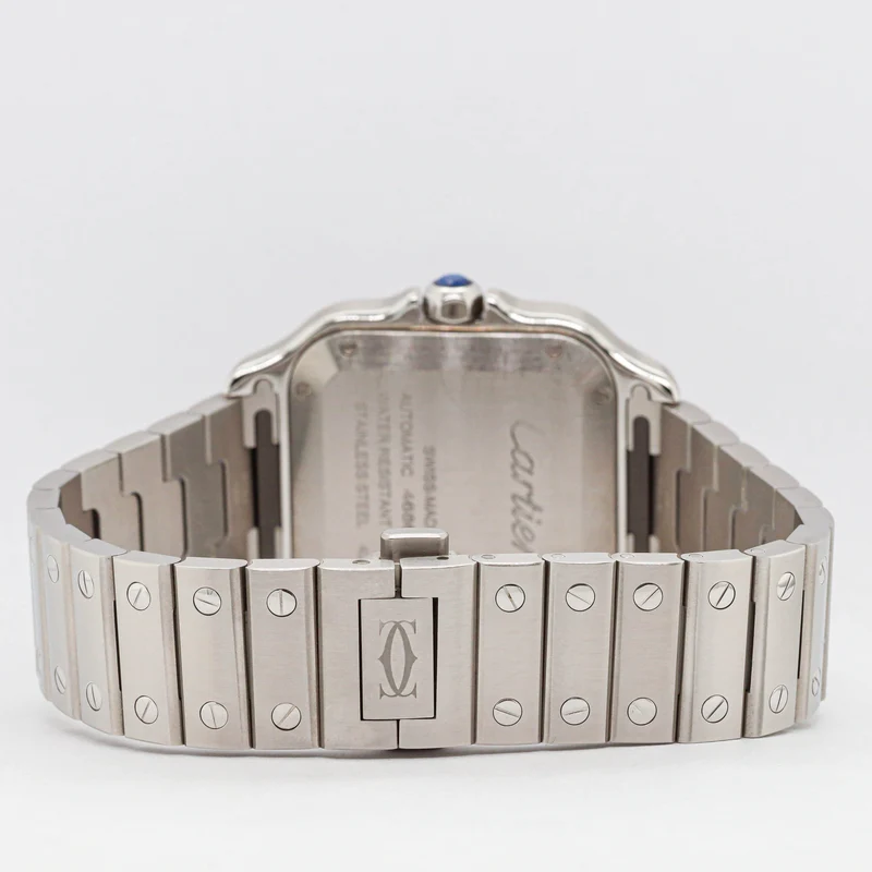 Cartier Santos 35,1 x 42 W4SA0005 Medium Diamonds 09/25 Rechnug DE
