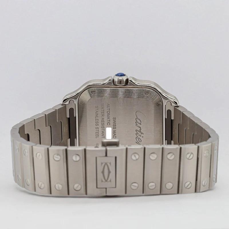 Cartier Santos 35,1 x 42 W4SA0005 Medium Diamonds 09/25 Rechnug DE
