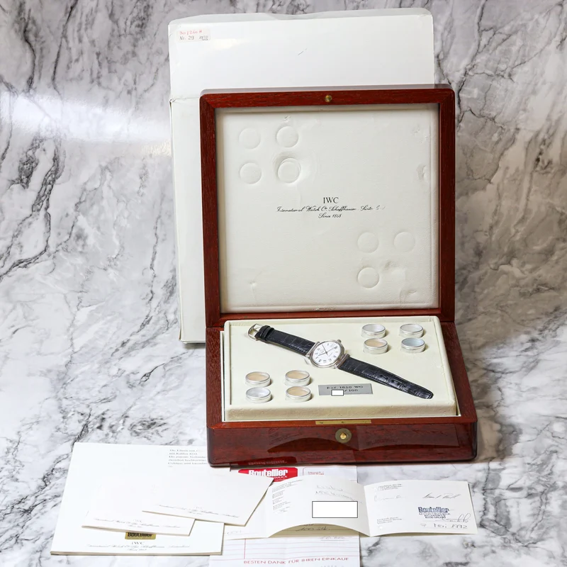 IWC Schaffhausen Da Vinci 1850W6 Weißgold 750 Ungetragen
