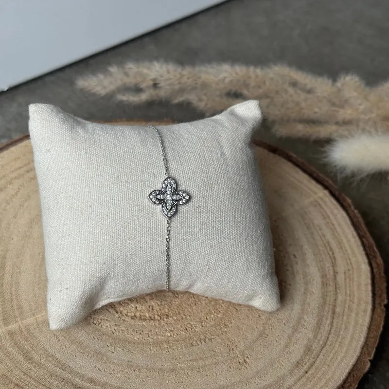 Diamond Stella Armband | Strass Silber