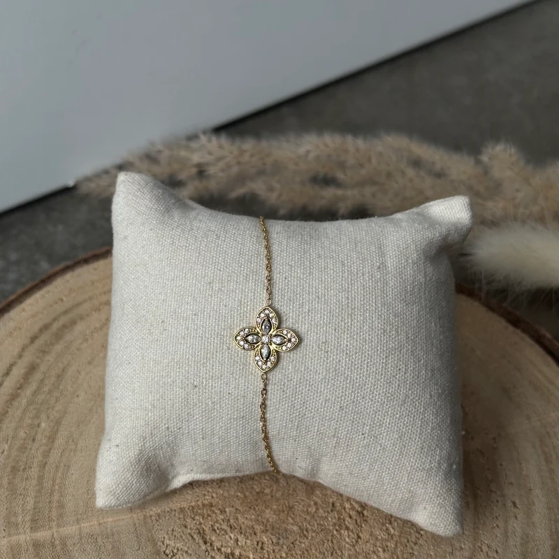 Diamond Stella Armband | Strass Gold