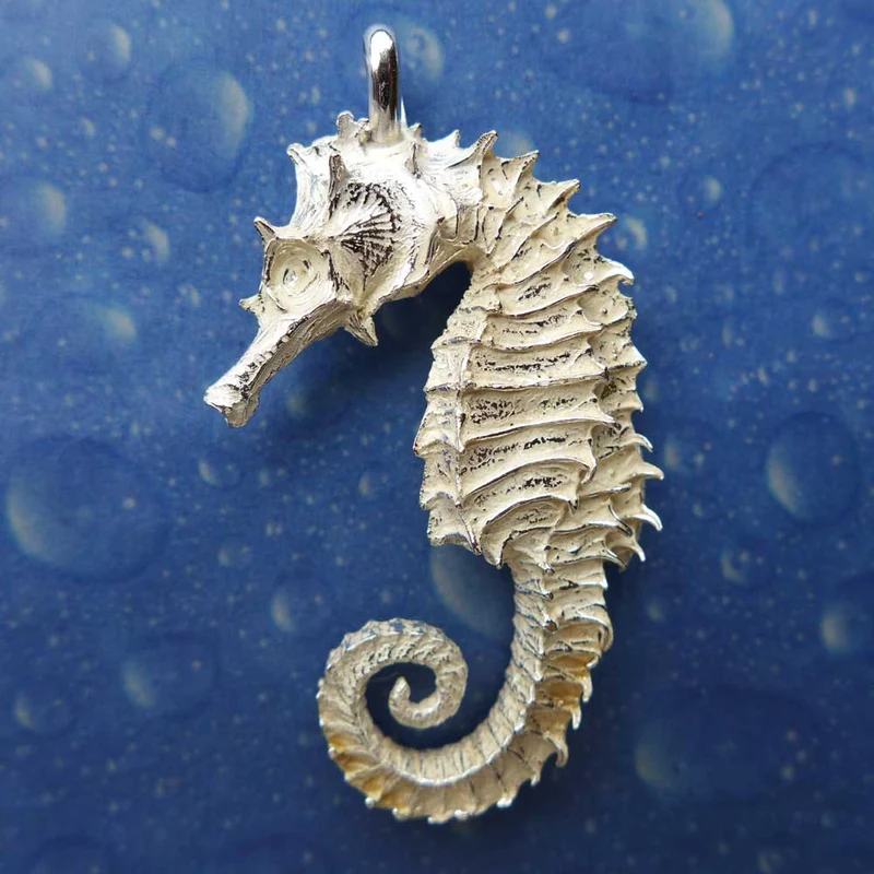 Seepferdchen Anhänger Schmuck L