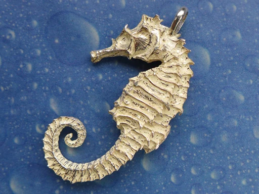 Seepferdchen Anhänger Schmuck L