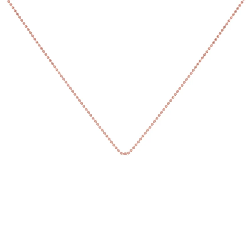 Ball Chain in Rose Gold, 40-45cm