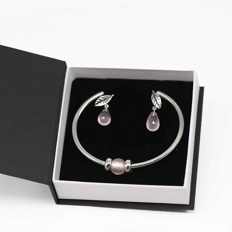 Rosiges Geschenkset - Rosenquarz